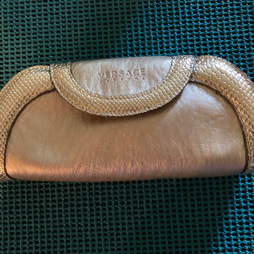 Versace Golden Clutch with Perfume